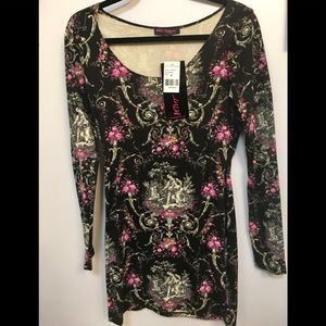 Betsey Johnson Peplum Dress